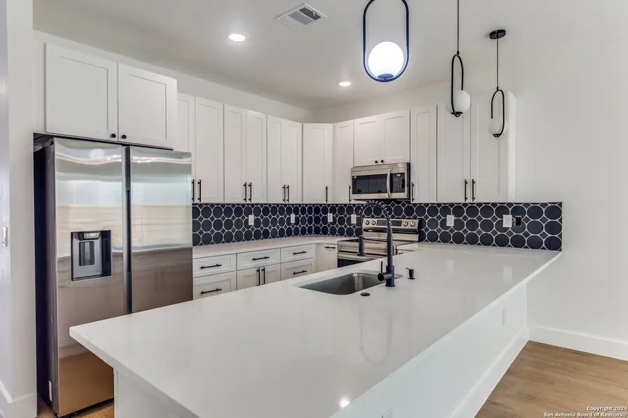 Furnished interior view inside a new home in , San Antonio (Image 8). Furnished interior view inside a new home in , San Antonio (Image 8).