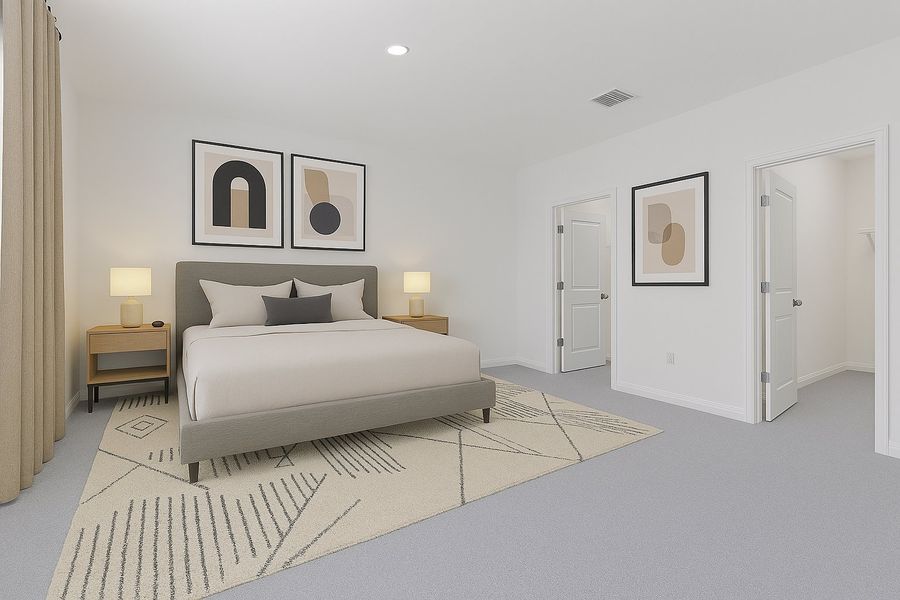 Representative furnished interior of a home built from the Spruce by Taylor Morrison in Marion Creek, Haines City (Image 7).