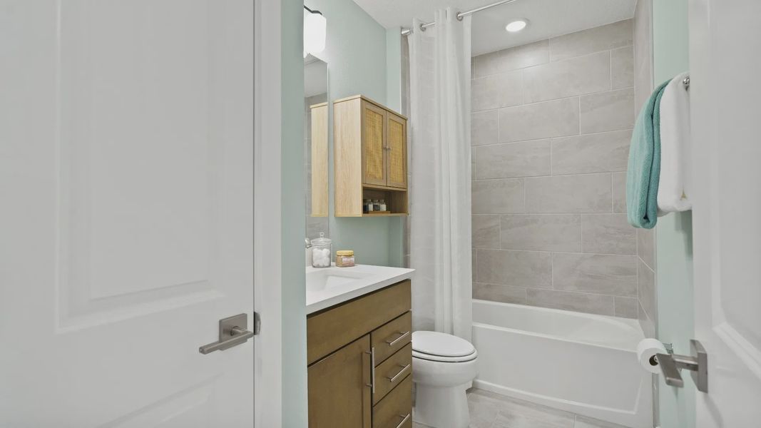 Castaway Floor Plan Secondary Bathroom