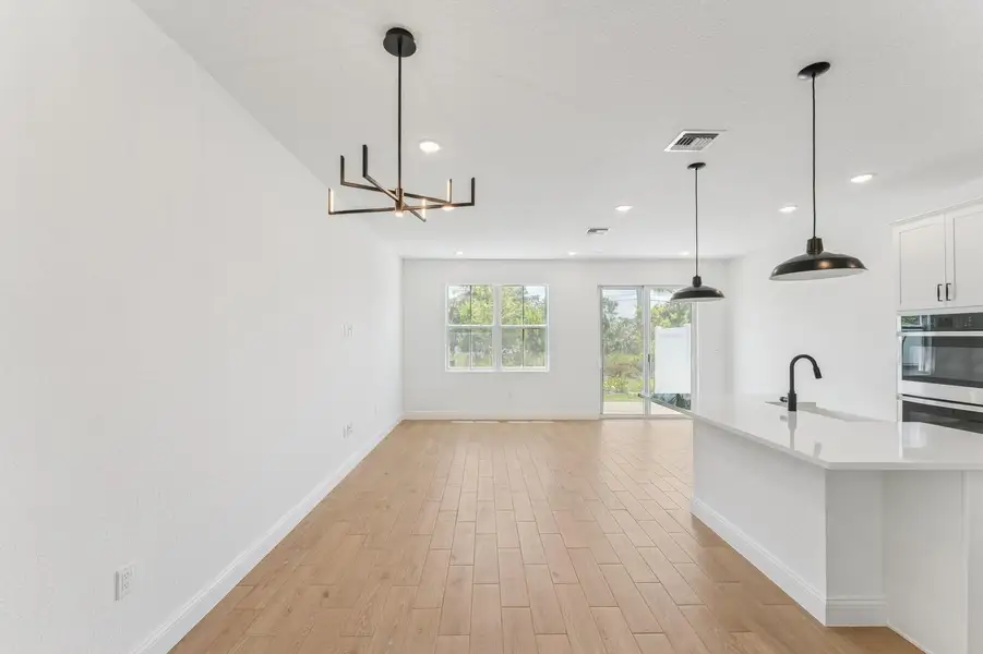 Furnished interior view inside a new home in Salerno Reserve Townhomes, Stuart (Image 6).