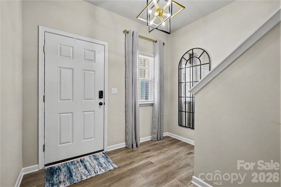 Furnished interior view inside a new home in StoneyGreen Homes, Charlotte (Image 7).