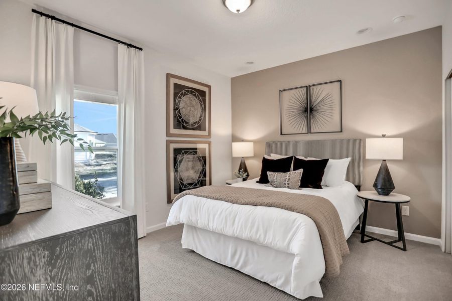 Furnished interior view inside a new home in , Green Cove Springs (Image 43). Furnished interior view inside a new home in , Green Cove Springs (Image 43).