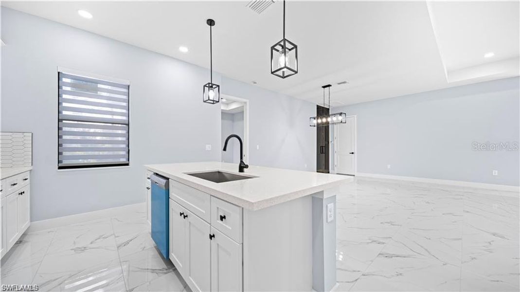 Furnished interior view inside a new home in , Lehigh Acres (Image 7).