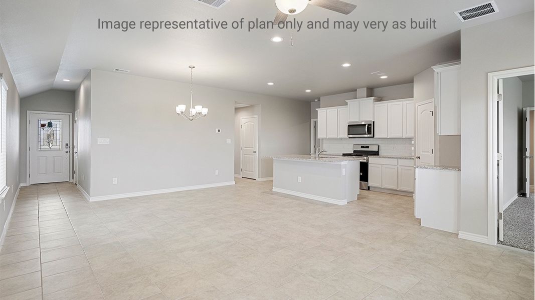 Spacious, unfurnished interior of a new home in London Towne, Corpus Christi (Image 12).