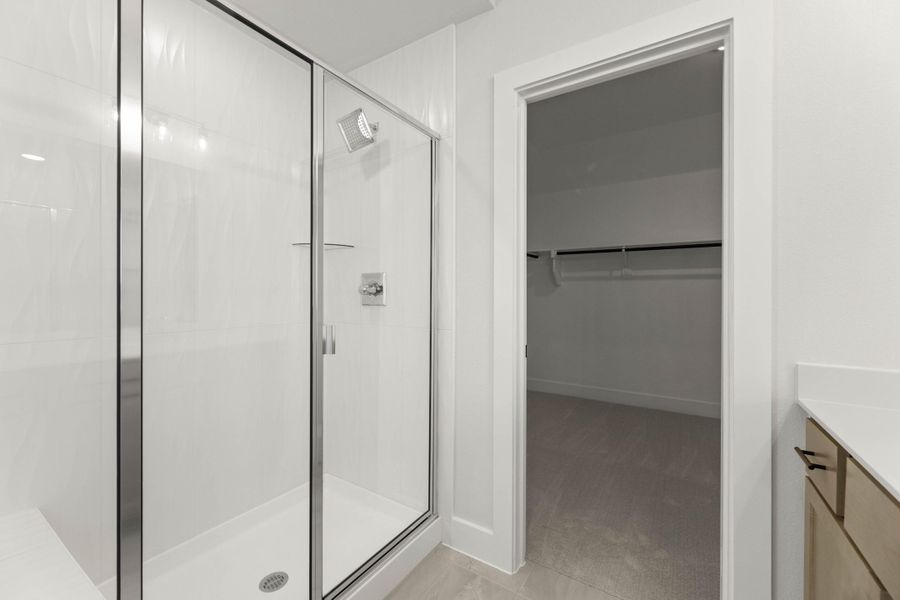 Furnished interior view inside a new home in Cottage Collection at Harvest, Argyle (Image 11). Furnished interior view inside a new home in Cottage Collection at Harvest, Argyle (Image 11).