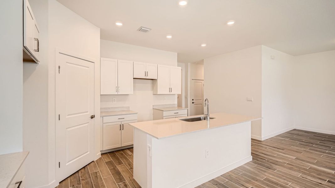 Representative furnished interior of a home built from the Davenport by D.R. Horton in Messina Place, Homestead (Image 32). Representative furnished interior of a home built from the Davenport by D.R. Horton in Messina Place, Homestead (Image 32).