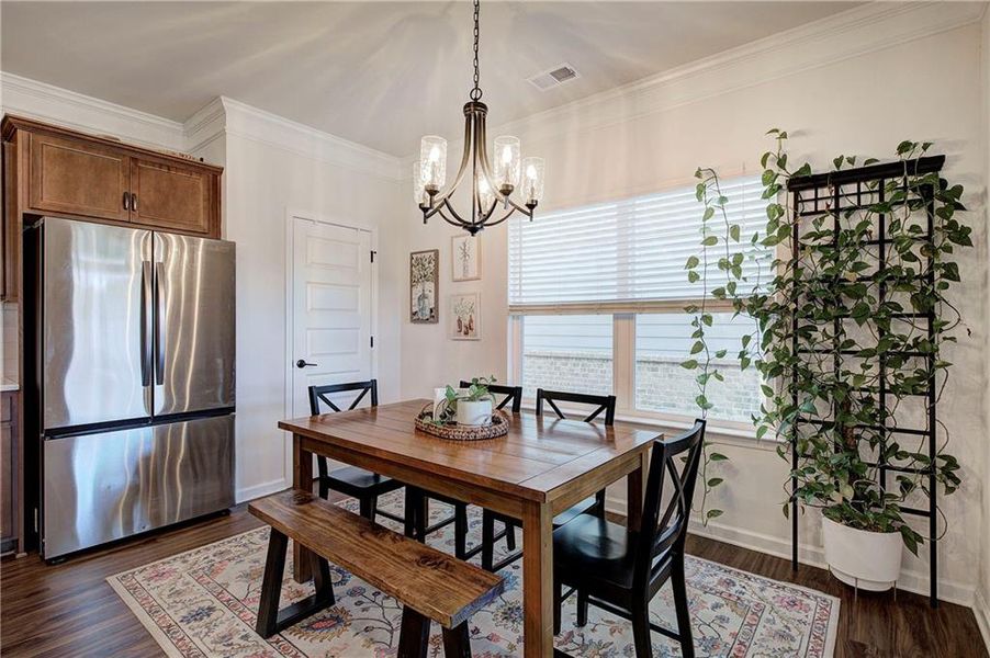 Furnished interior view inside a new home in , Cartersville (Image 5).