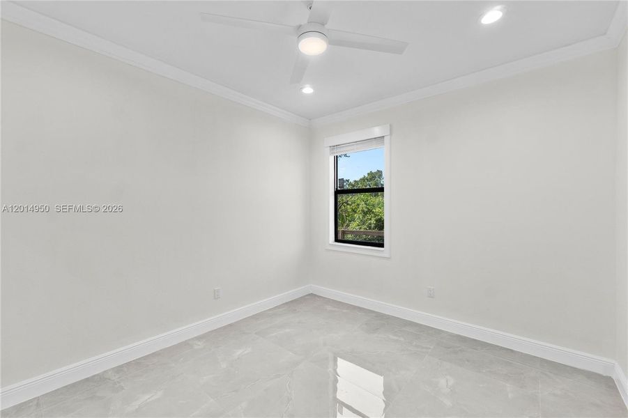 Bright interior room with natural light