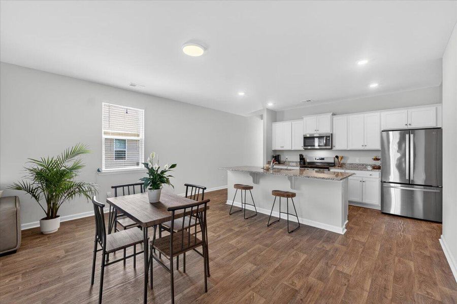 Furnished interior view inside a new home in , Summerville (Image 9).