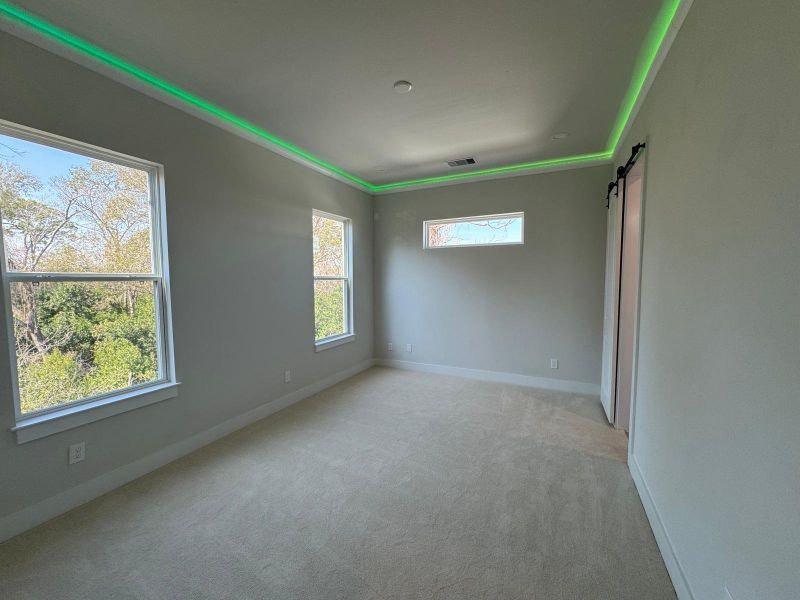 In-progress construction of a new home in , Houston, TX (Image 37).