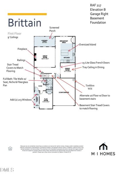 RAF 217 Brittain B - Basement Contract F RAF 217 Brittain B - Basement Contract F