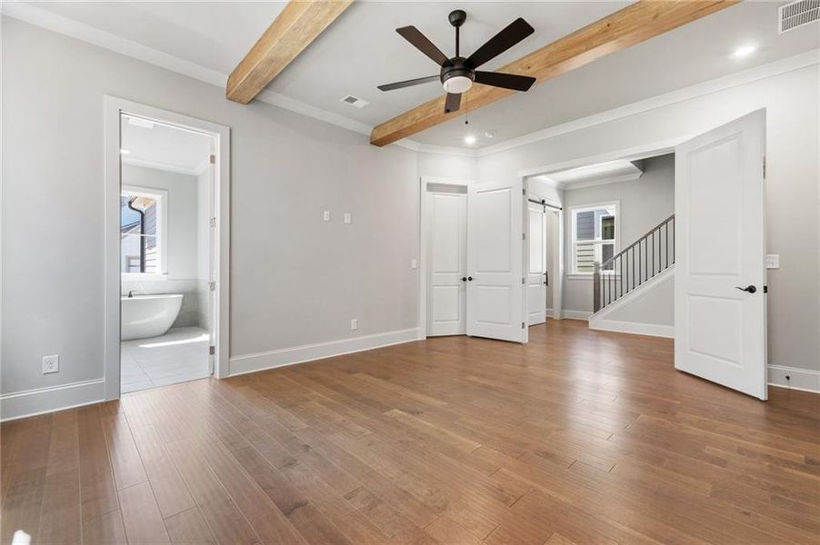 Spacious, unfurnished interior of a new home in Trove, Watkinsville (Image 21).