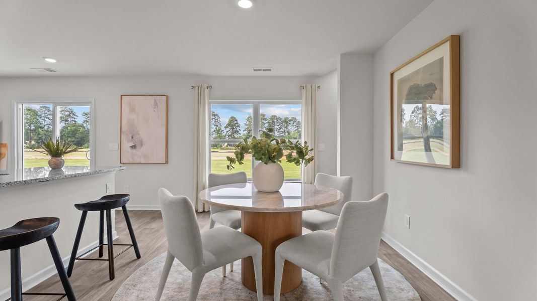 Furnished interior view inside a new home in Jetstream Park, Wilson (Image 8).