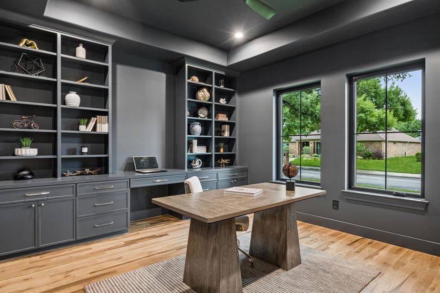 Furnished interior view inside a new home in , Dallas (Image 12).