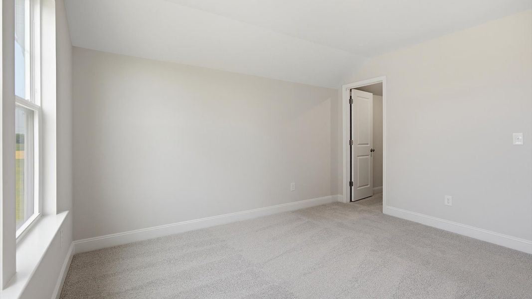 Representative furnished interior of a home built from the Ansley by DRB Homes in Bellerose, Gibsonville (Image 95).