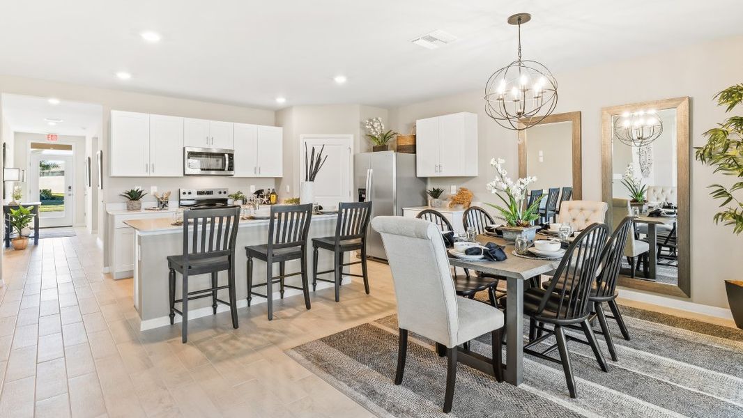 Furnished interior view inside a new home in Lehigh Acres Spot Lots, Lehigh Acres (Image 9). Furnished interior view inside a new home in Lehigh Acres Spot Lots, Lehigh Acres (Image 9).