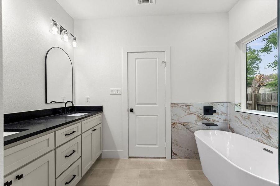 Furnished interior view inside a new home in , Greenville (Image 14).