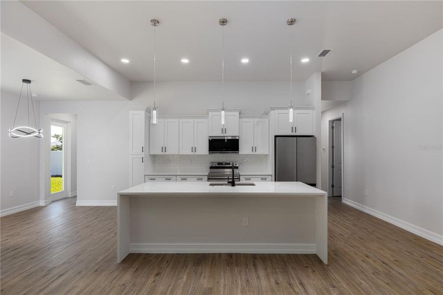 Furnished interior view inside a new home in , Cape Coral (Image 8).