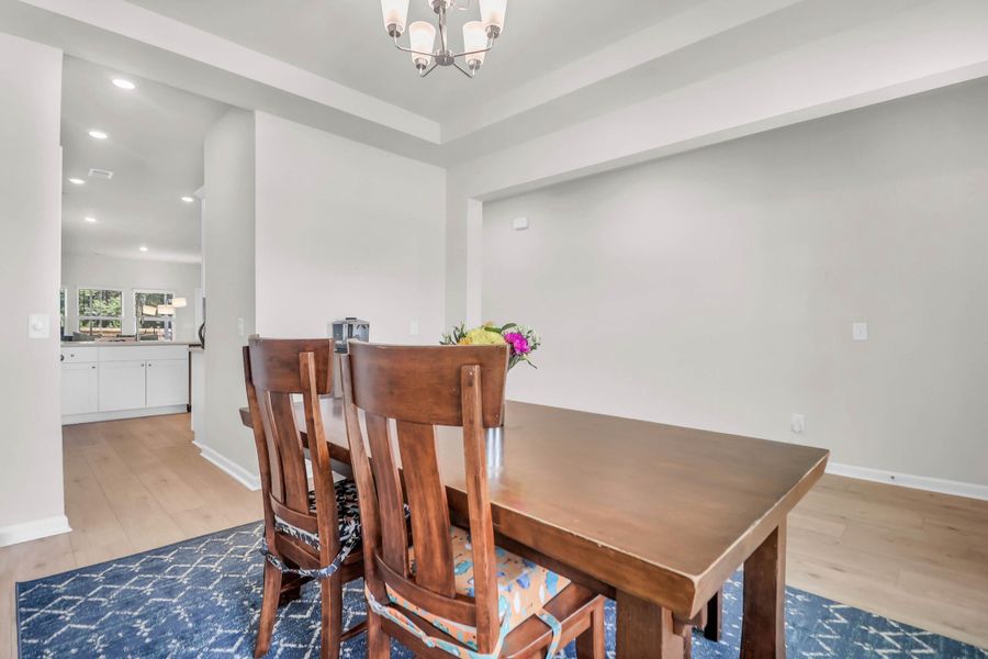 Furnished interior view inside a new home in Sweetgrass at Summers Corner: Arbor Collection, Summerville (Image 34).
