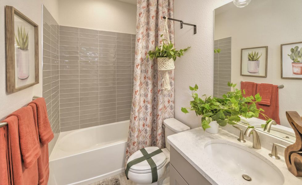 Furnished interior view inside a new home in Seven Pines, Jacksonville (Image 25). Furnished interior view inside a new home in Seven Pines, Jacksonville (Image 25).