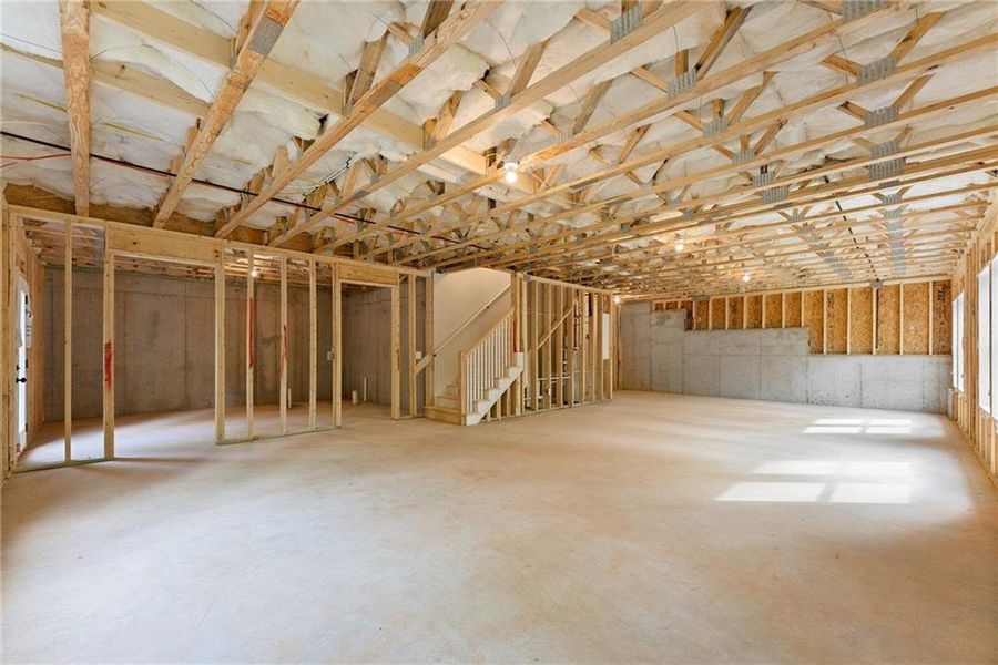 Spacious, unfurnished interior of a new home in , Dawsonville (Image 29). Spacious, unfurnished interior of a new home in , Dawsonville (Image 29).
