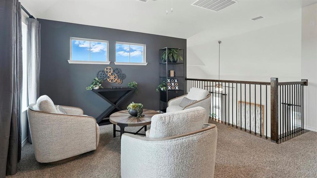 Furnished interior view inside a new home in Lilybrooke at Legacy Hills, Celina (Image 24).