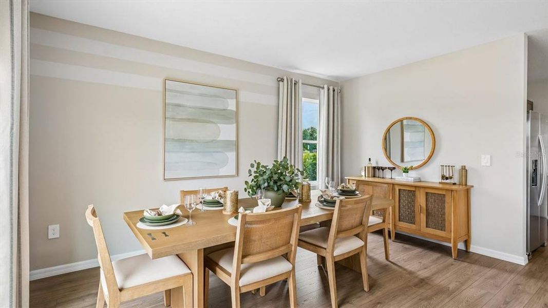 Furnished interior view inside a new home in Angeline, Land O' Lakes (Image 30).