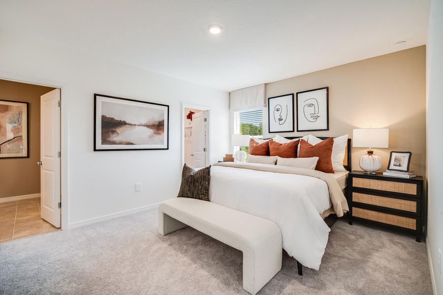 Furnished interior view inside a new home in Palm Wind, Hudson (Image 5).