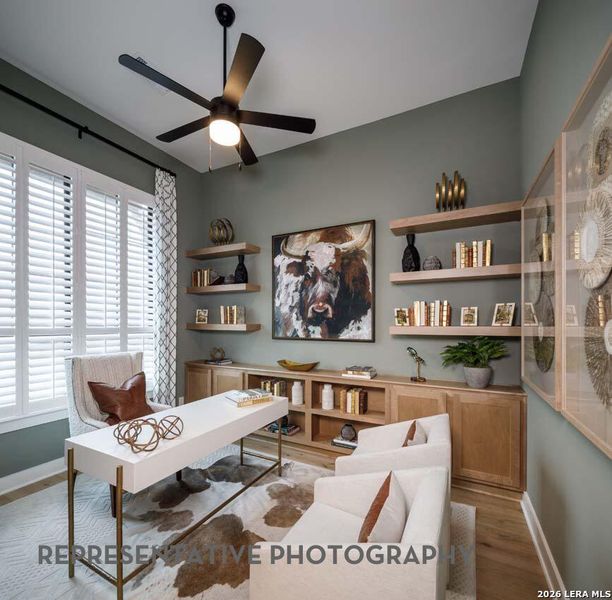 Furnished interior view inside a new home in La Cima, San Marcos (Image 22).