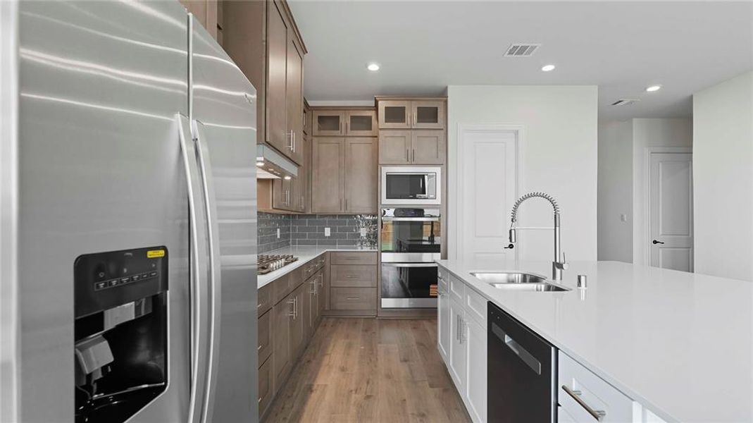 Furnished interior view inside a new home in Clearview Ranch, Royse City (Image 13).
