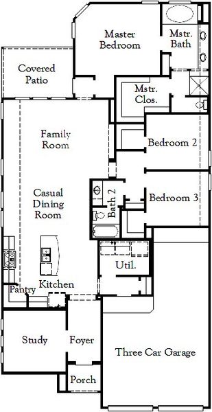 2D floor plan layout for the Anton (2002-DM-40) by Coventry Homes in Trinity Falls, McKinney, TX (Image 1). 2D floor plan layout for the Anton (2002-DM-40) by Coventry Homes in Trinity Falls, McKinney, TX (Image 1).