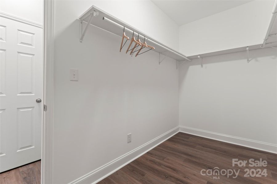 Large walk-in closet