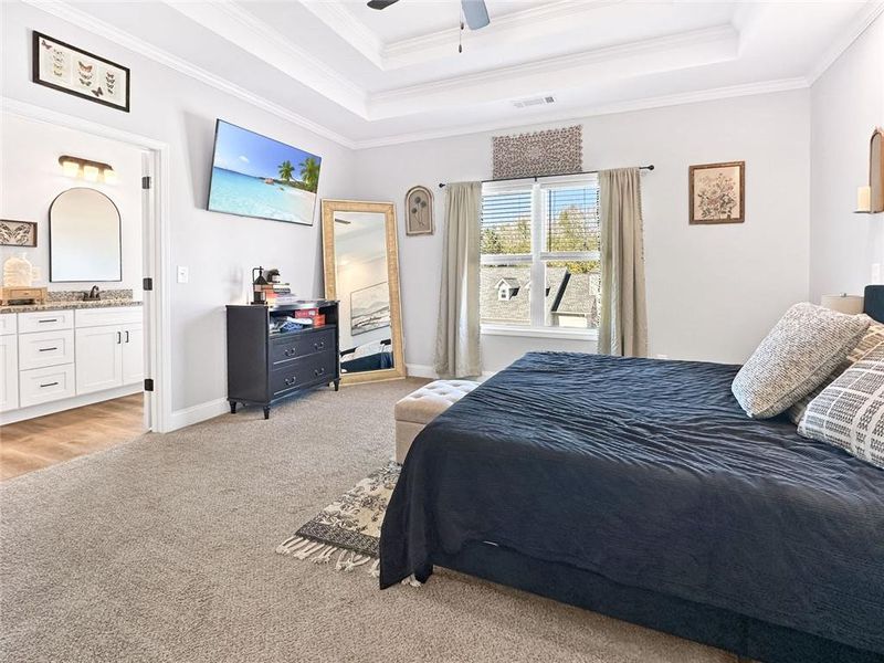 Furnished interior view inside a new home in , Rockmart (Image 28).