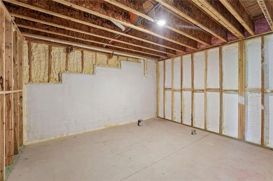In-progress construction of a new home in Ivey Township, Dallas, GA (Image 68).