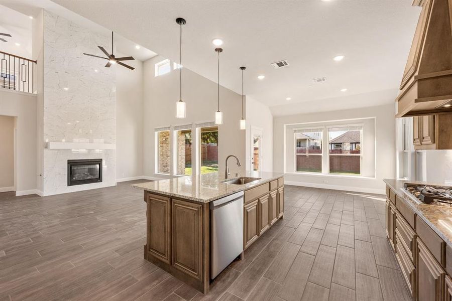 Furnished interior view inside a new home in The Enclave at Parks of Aledo, Aledo (Image 18). Furnished interior view inside a new home in The Enclave at Parks of Aledo, Aledo (Image 18).