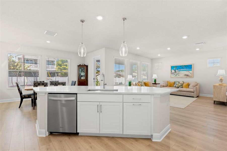 Furnished interior view inside a new home in , St. Petersburg (Image 34).