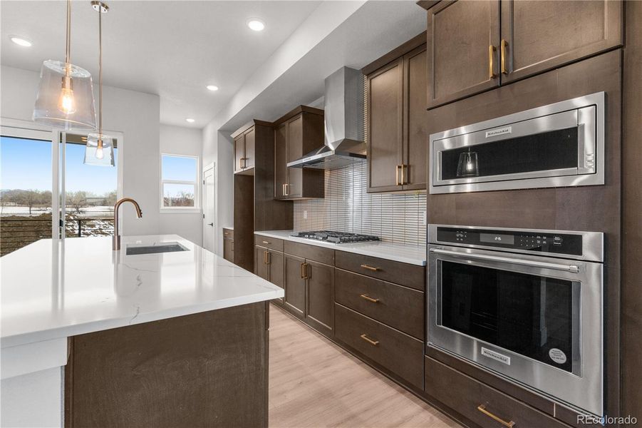 Furnished interior view inside a new home in Dillon Pointe - Skyview, Broomfield (Image 8).