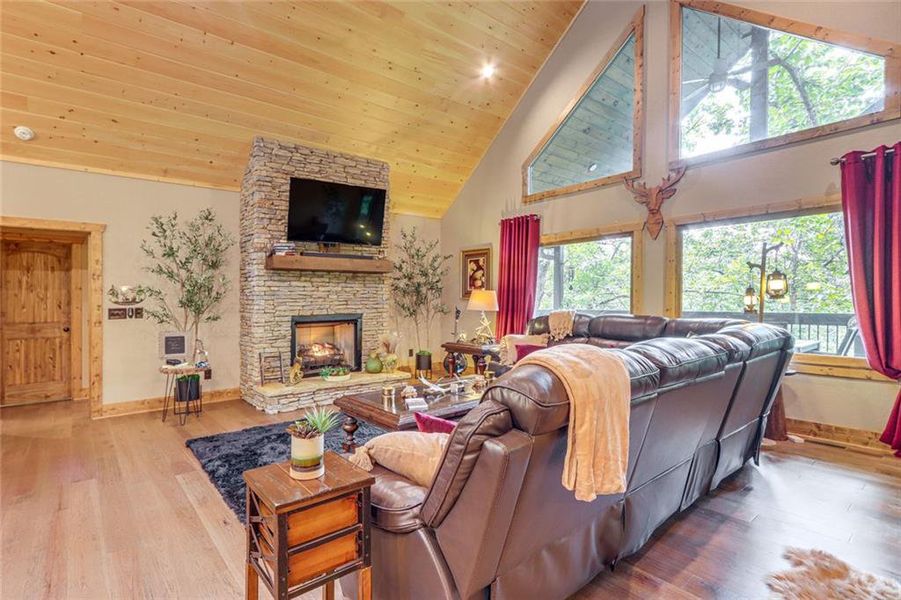 Furnished interior view inside a new home in , Ellijay (Image 10). Furnished interior view inside a new home in , Ellijay (Image 10).