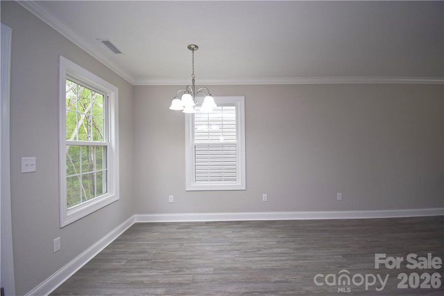 Spacious, unfurnished interior of a new home in , Hickory (Image 21).