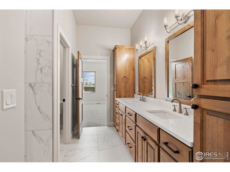 Furnished interior view inside a new home in , Loveland (Image 17).