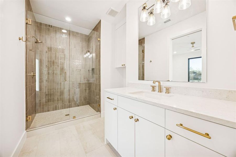 Furnished interior view inside a new home in , Bartonville (Image 5).