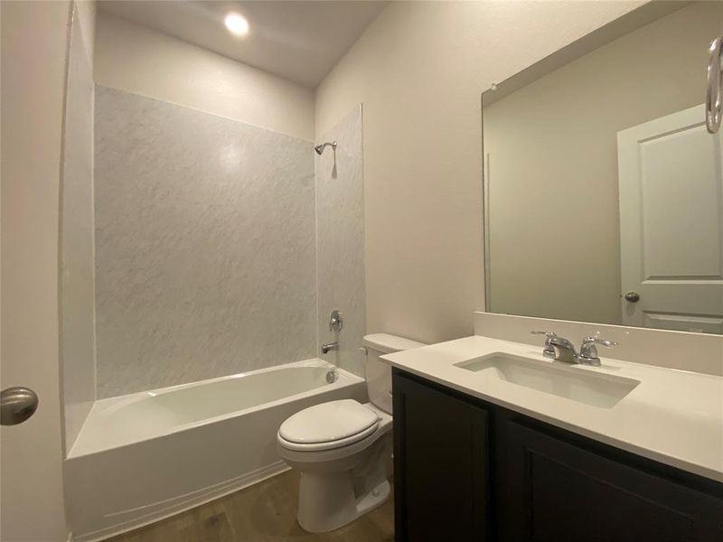 Furnished interior view inside a new home in Governor's Lots, Forney (Image 8).
