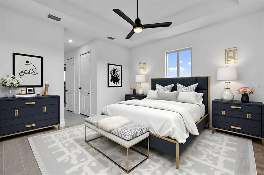 Furnished interior view inside a new home in , Port Charlotte (Image 7).