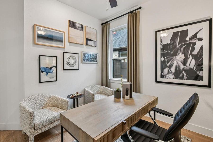 Furnished interior view inside a new home in Wildrye, Waller (Image 18).