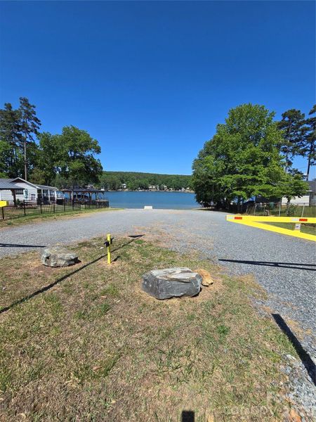 Optional gated boat ramp