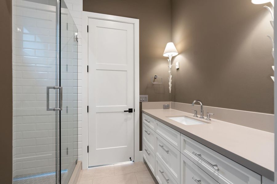 Furnished interior view inside a new home in , Houston (Image 14).