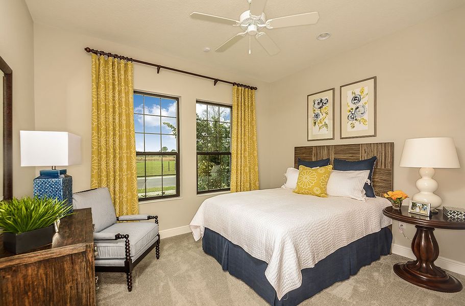Representative furnished interior of a home built from the Endless Summer 4 by Neal Communities in Wildleaf at North River Ranch, Parrish (Image 12).