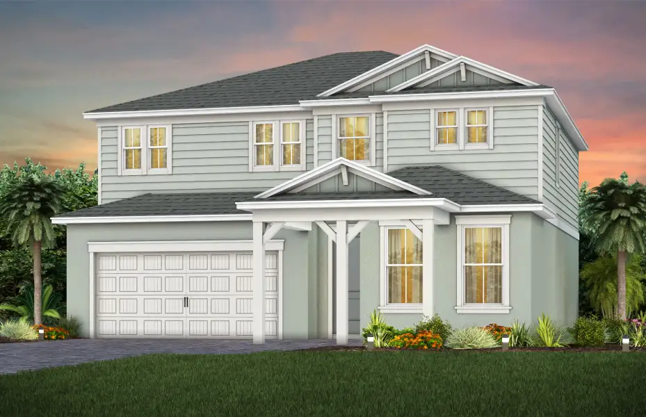 Representative exterior photo of a completed home built from the Imperial by Pulte Homes in Highland Pines, Leesburg, FL (Image 14).