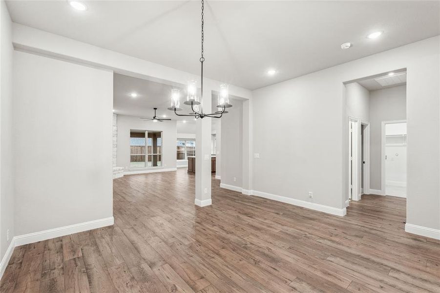 Spacious, unfurnished interior of a new home in Stone River Glen 60s, Royse City (Image 20).