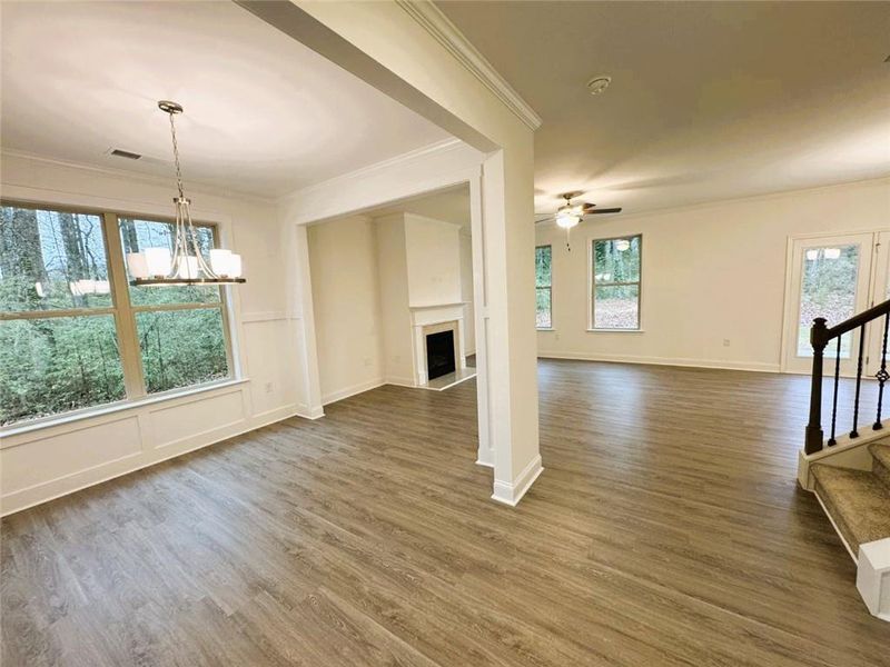 Spacious, unfurnished interior of a new home in Paces Estates, Lithia Springs (Image 9).